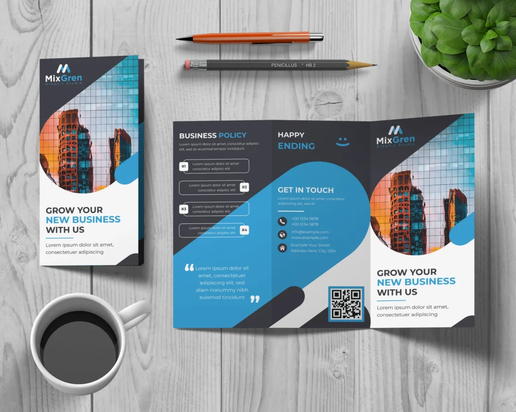 Tri fold brochure