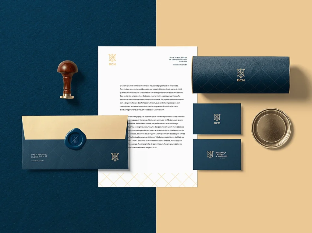 stationery design