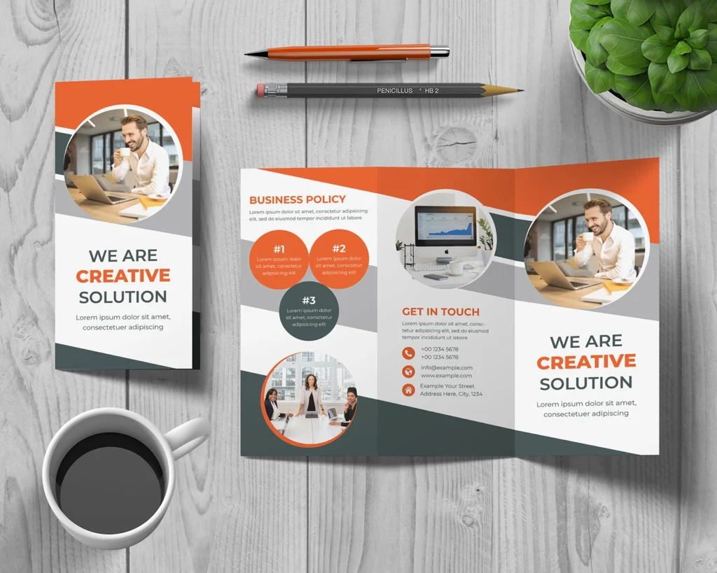 Tri fold brochure