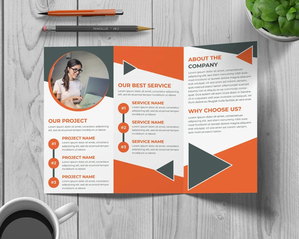Tri fold brochure