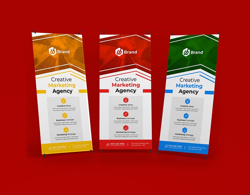 Roll-up banner