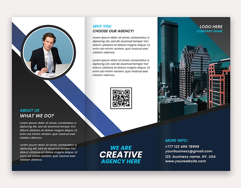 Tri fold brochure
