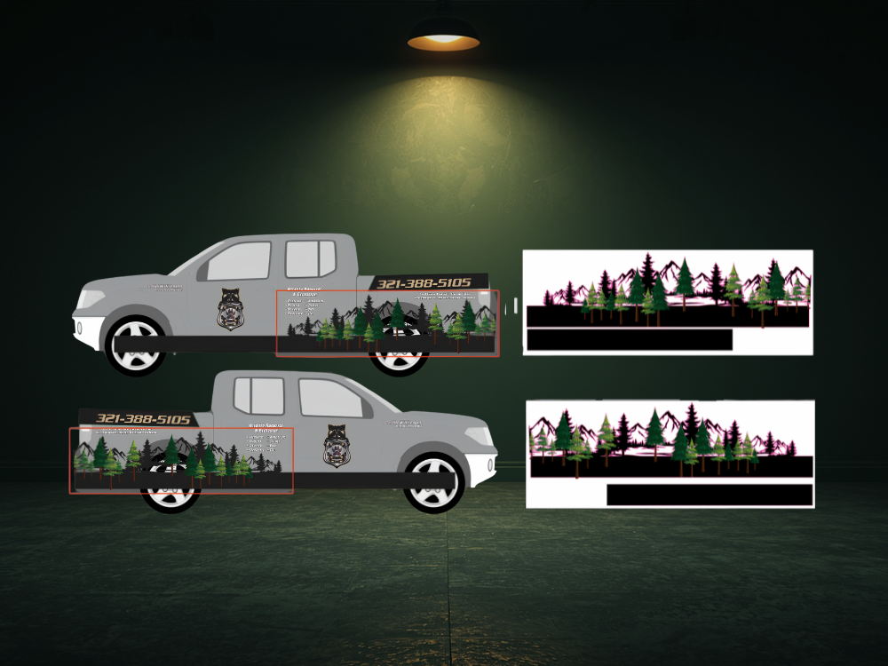 Vehicle wrap design
