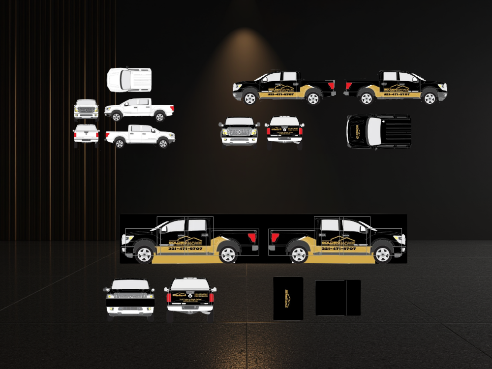 Vehicle wrap design