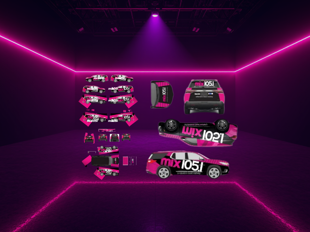 Vehicle wrap design