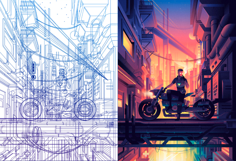 Custom illustration